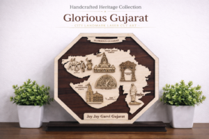 Glorious Gujarat Heritage Laser Cut MDF Wall Art