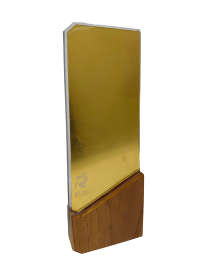 Modern Glass Trophy