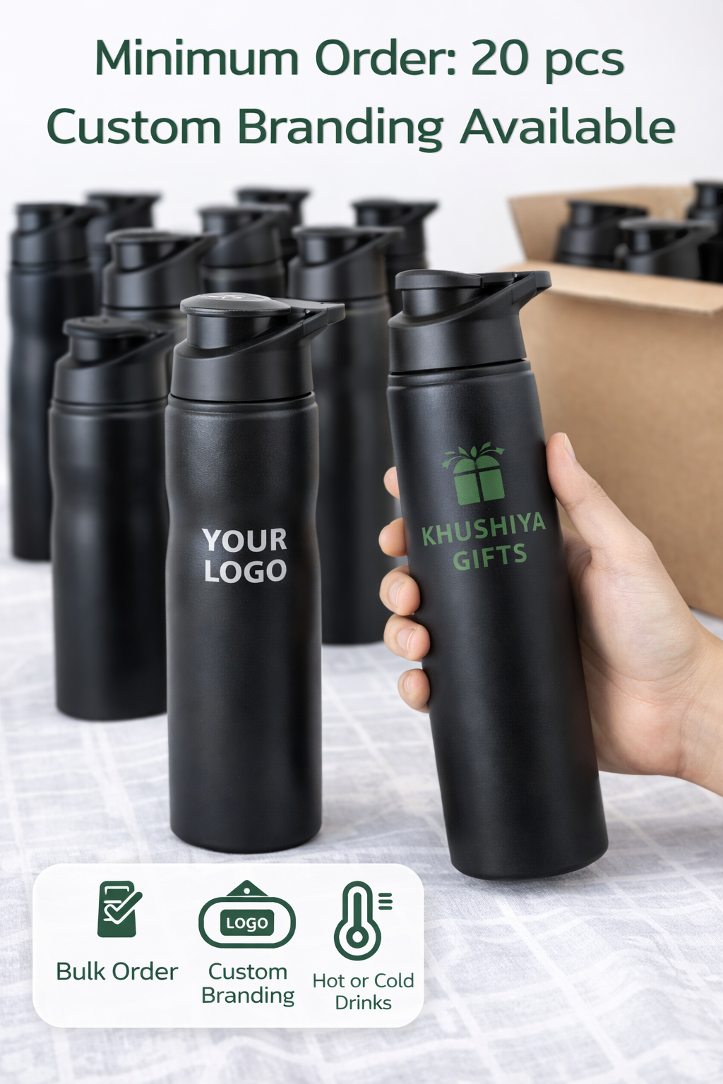 Personalized Kids Water Bottle for Birthday Return Gift - Image 2